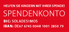 Spendenkonto des Kinderhilfefonds Neckar-Odenwald